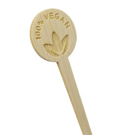 Marqueur Bâton en Bambou Vegan 10cm (600 Utés)