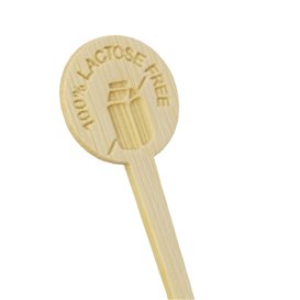 Pique Marqueur Bambou Lactose Free 10cm (50 Utés)