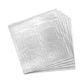 Papier d'Aluminium Ingraissable Argenté 35x35cm (1000 Uds)