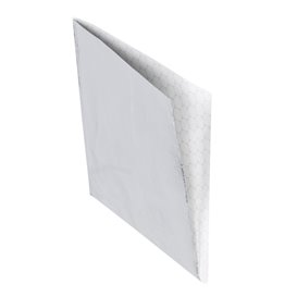 Sachet Ingraissable Ouverture Latérale Argent 16x16cm (500  Uds)