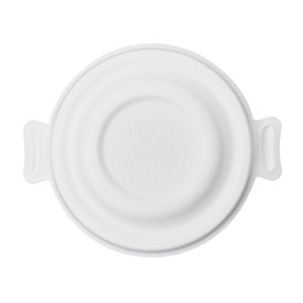 Couvercle Canne à Sucre Blanc pour Bol 175 et 235ml (50 Utés)