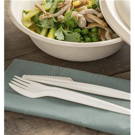 Kit Couverts Carton Kraft Fourchette et Couteau (50 Utés)