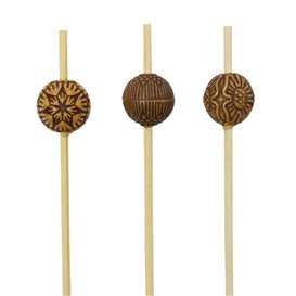 Pique en Bambou Ethnique 9cm (200 Unités)