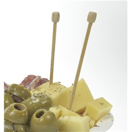 Brochette en Bambou Perle 7cm (100 Utés)