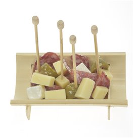Brochette en Bambou Perle 7cm (100 Utés)