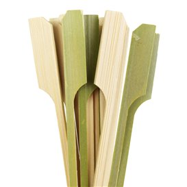 Pique en Bambou "Golf" Naturelle 15cm em boîte (100 Utés)