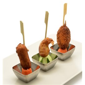 Pique en Bambou "Golf" Naturelle 15cm em boîte (100 Utés)