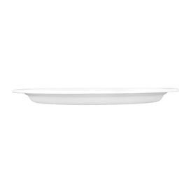 Plateau en Canne à Sucre Blanc 32x25,5cm (50 Utés)