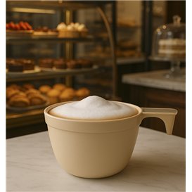 Tasse Réutilisable PP Cup Beige 190ml (1.000 Utés)