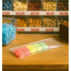 Sac en Polyéthylène Sans fermeture 7,5x20cm G100 (100 Uds)