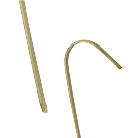 Brochette Courbe en Bambou 9 cm (100 Utés)