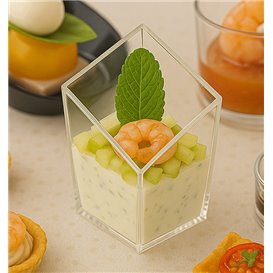 Verre à Dégustation Diamant PS Transparent 60ml (200 Utés)