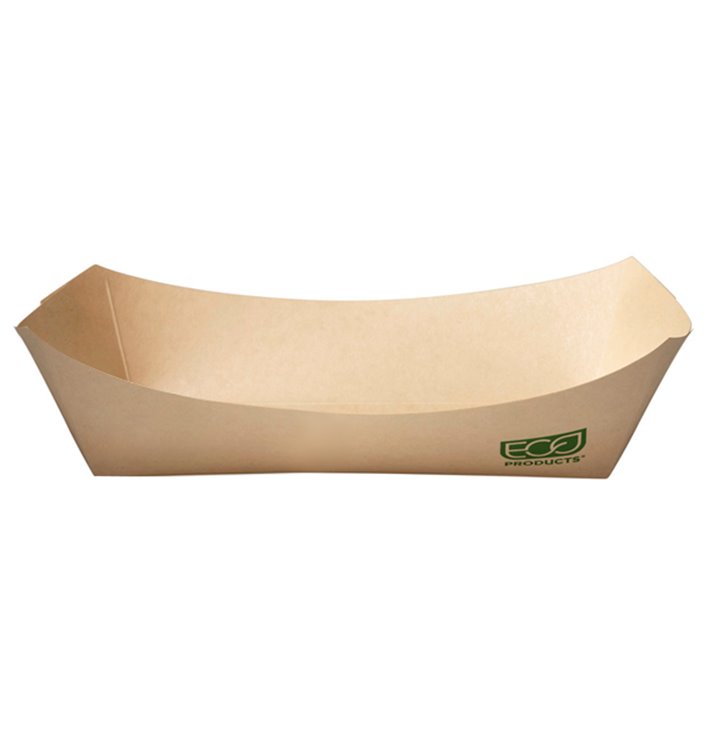 Barquette Carton Kraft 350ml 10,6x7,3x4,5 cm (1000 Utés)