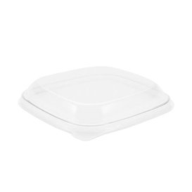 Couvercle pour Bol de Dégustation PS Transparent 7,5x7,5cm (100 Utés)