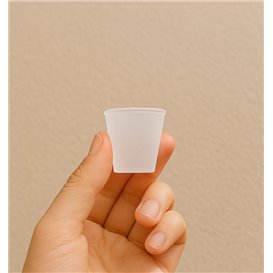 Verre à Shot PP Transparent Réutilisable 25ml  (2.000 Utés)