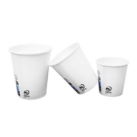 Gobelet Carton Blanc 9Oz/280ml Ø8,0cm (1.000 Utés)