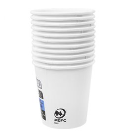 Gobelet Carton Blanc 4Oz/120ml Ø6,2cm (80 Utés)