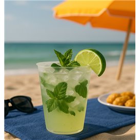Verre à Mojito Incassable et Réutilisable en PP Transparent 480ml (500 Utés)