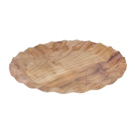 Assiette en Carton Kraft “Flower” Ø18cm 225g/m² (50 Utés)