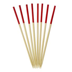 Pics en Bambou Pointe Rouge 7cm (300 Utés)