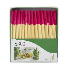 Pics en Bambou Pointe Fuchsia 7cm (300 Utés)