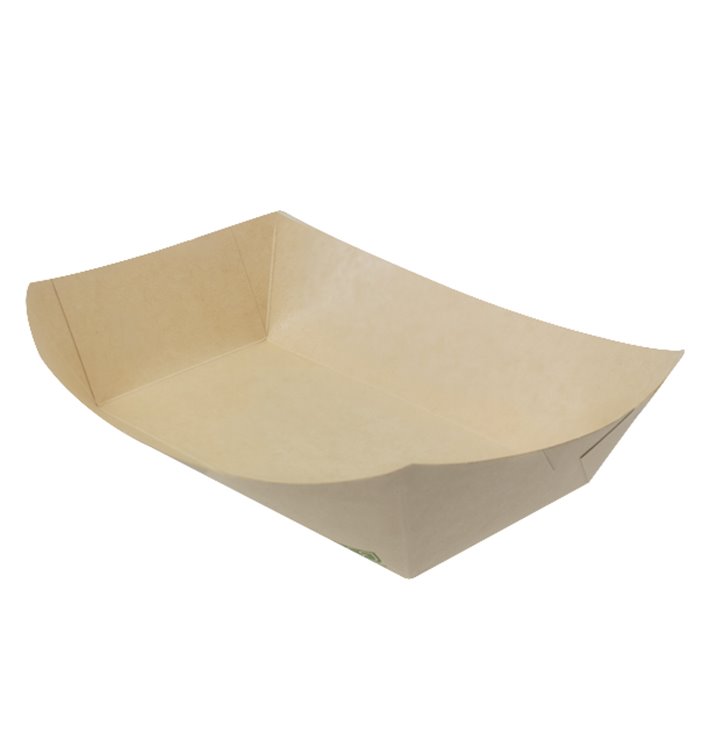 Barquette en carton de bambou