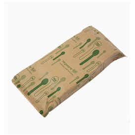 Petite Cuillère en Papier à Café Blanc 11,5cm (50 Utés)
