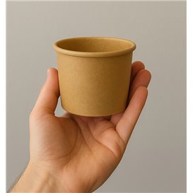 Pot Carton Kraft à Sauce 100ml Ø7,3cm (1.000 Utés)