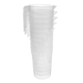 Carafe en Plastique PP Transparent 1.000ml (120 Utés)
