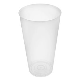 Gobelet Réutilisable Incassable Cocktail en PP Transparent 470ml (25 Utés)