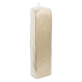 Boîte Américaine en Carton Bambou Kraft 16x14x6,5cm 1800ml (200 Utés)