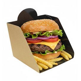 Pelle en Carton pour Hamburger 12x12x10cm (25 Utés)