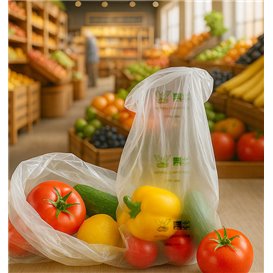 Sac Marché Block Compostable 30x40cm (3.000 Utés)