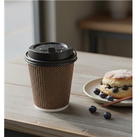 Couvercle Perforé Plastique PS Noir Ø8,0cm (50 Unités) Couvercle Perforé Plastique PS Noir Ø8,0cm (50 Unités)