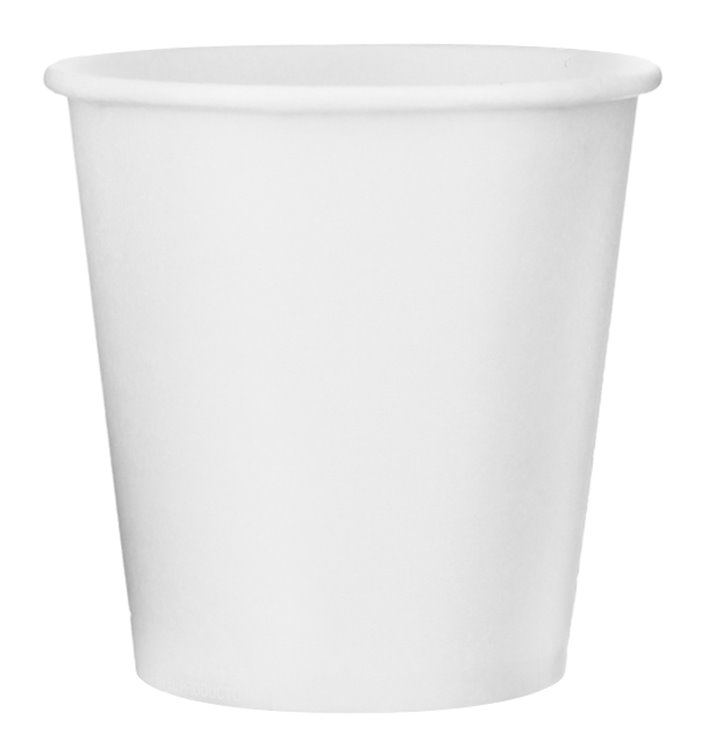 Gobelet Carton Blanc 4Oz/120ml Ø6,2cm (50 Utés) Gobelet Carton Blanc 4Oz/120ml Ø6,2cm (50 Utés)