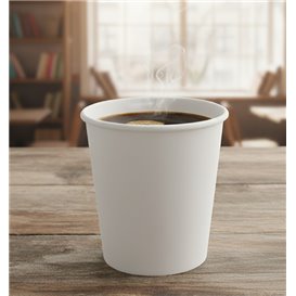 Gobelet Carton Blanc 4Oz/120ml Ø6,2cm (50 Utés)
