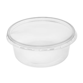 Couvercle pour barquette PP Ronde Ø11,5cm (500 Utés)