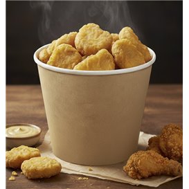 Seau en carton Kraft 3990ml (200 Utés) Seau en carton Kraft 3990ml (200 Utés)