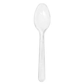 Petite Cuillère Réutilisable PS Transparente 12,5cm (30 Utés)