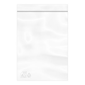 Sac en PE à Fermeture Zip 16x22cm G200 (100 Utés)