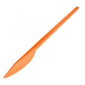 Couteau Plastique Orange de 165mm (900 Unités)