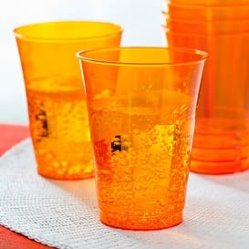 Verre Plastique Injecté Orange 230 ml (150 Unités)