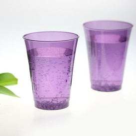 Verre Plastique Injecté Aubergine 230 ml (150 Unités)