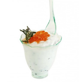 Verrine Dégustation Pétale "Water Green" (12 Utés)