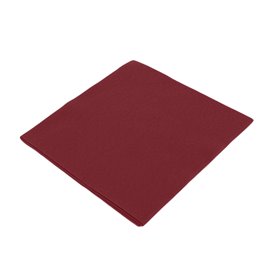 Serviette en Airlaid Bordeaux 40x40cm (50 Unités)