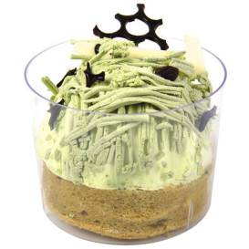 Verrine Plastique Degustation Transp. 7,8x5,8cm 