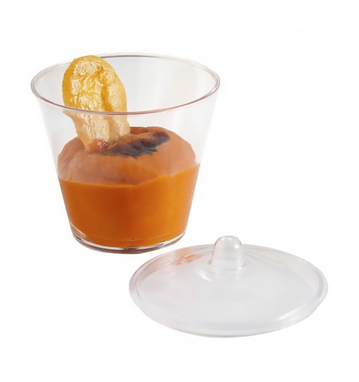 Verrine Plastique Circulaire "Water Green" 6,4x6,9cm Verrine Plastique Circulaire "Water Green" 6,4x6,9cm