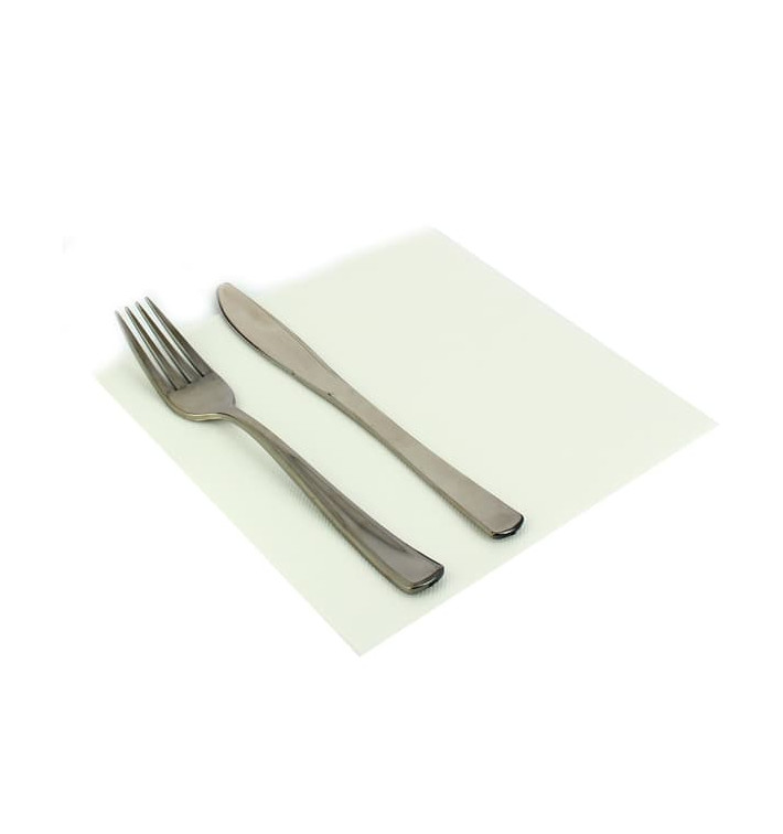 Serviette Papier Molletonnée 40x40 Blanc (50 Unités) Serviette Papier Molletonnée 40x40 Blanc (50 Unités)