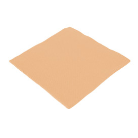 Serviette Papier Molletonnée 40X40 Saumon (1.200 Unités)
