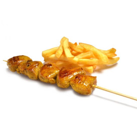 Pique à Brochette en Bois de Bouleau 250mm 